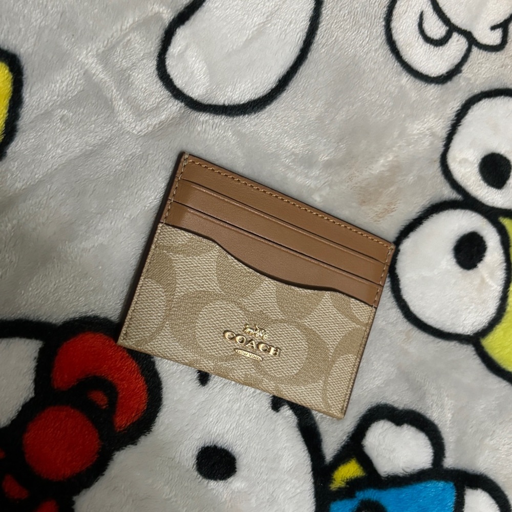 Coach card holder